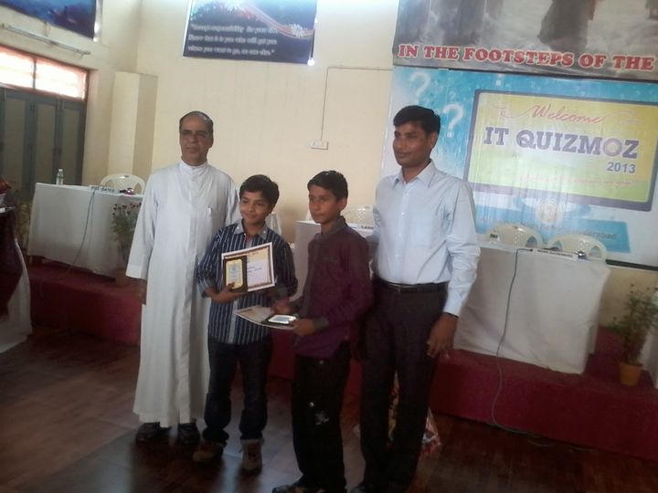 One of the earliest quiz victories, Monfort IT Quizmoz 2013, came 3rd with Rutvik representing LFHS