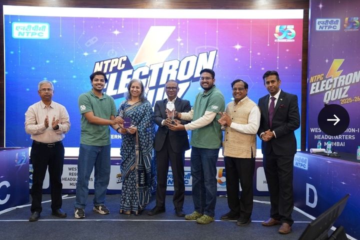 Winners, NTPC Electron Quiz 2025 Western Regionals