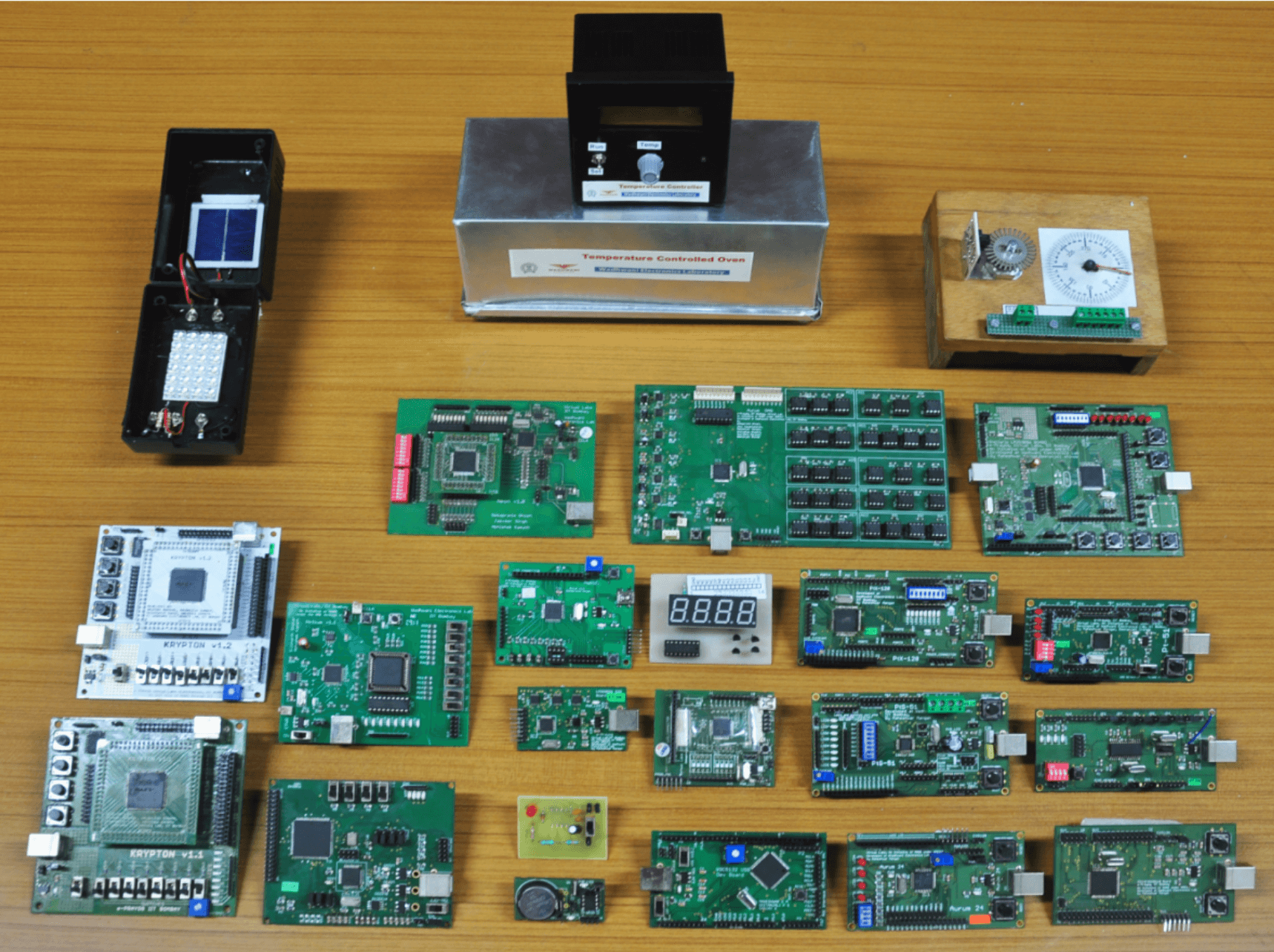 Boards designed and manufactured at WEL